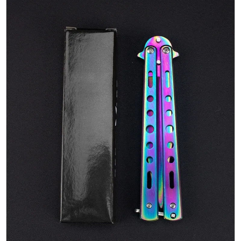 Peigne pliable en acier inoxydable